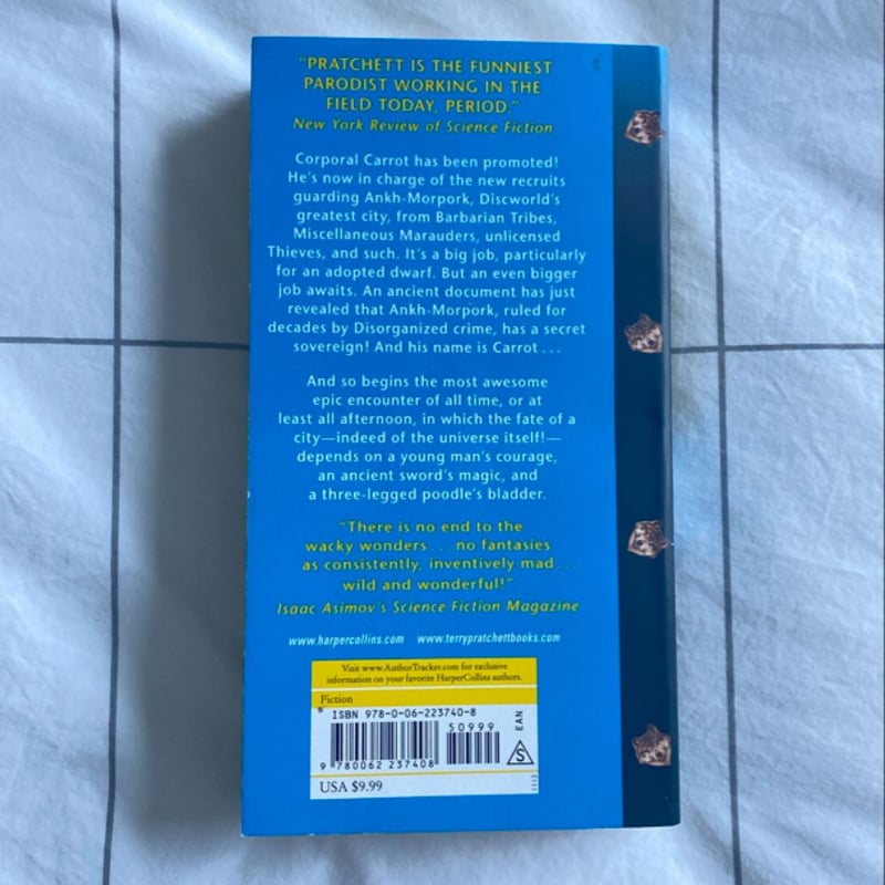 Men at arms by terry pratchett paperback pangobooks