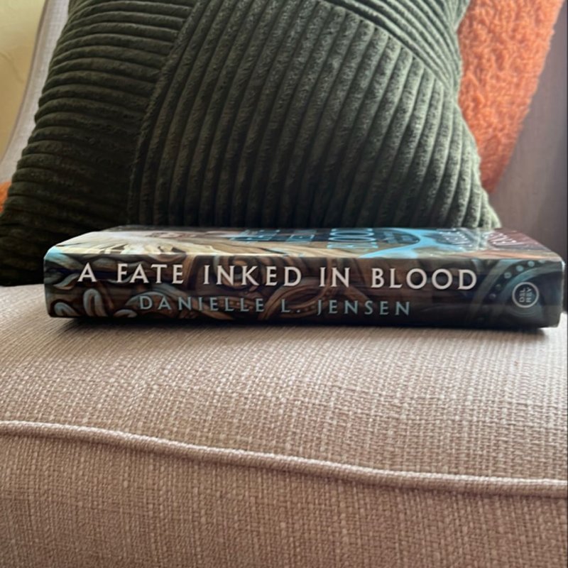A Fate Inked in Blood by Danielle L. Jensen, Hardcover