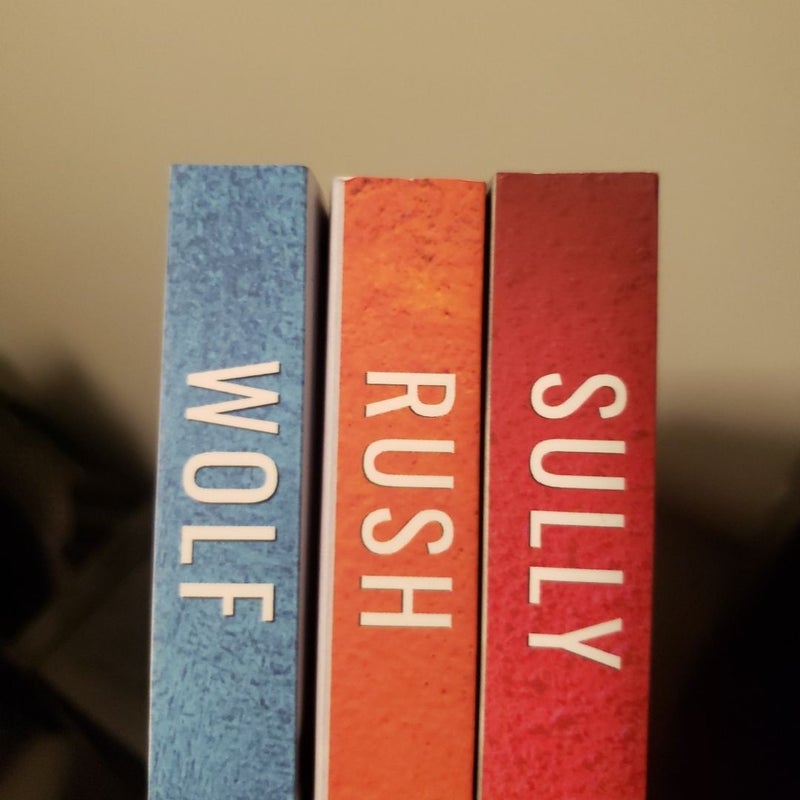 Wolf, Rush, and Sully (all signed)