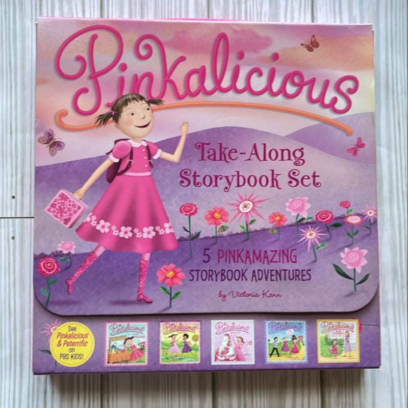 The Pinkalicious Take-Along Storybook Set