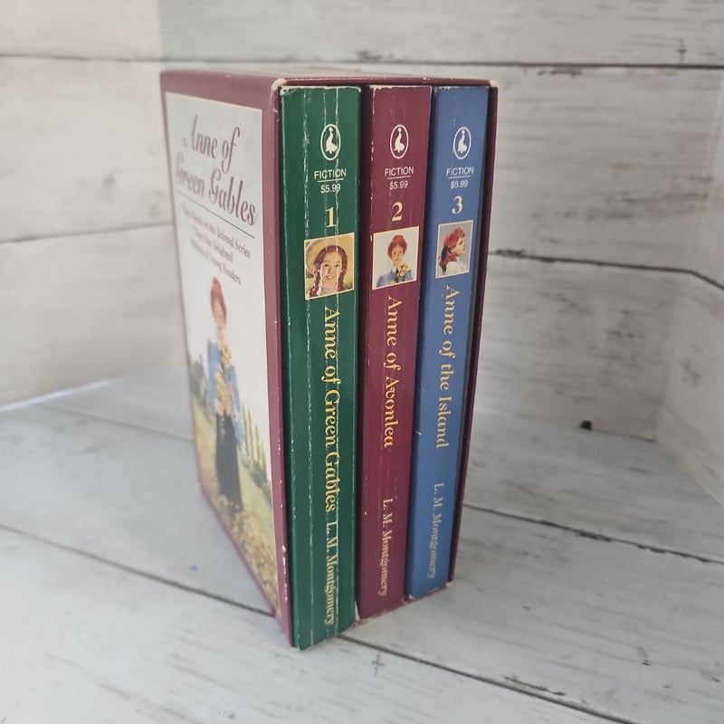 Anne of Green Gables, 3-Book Box Set, Volume I