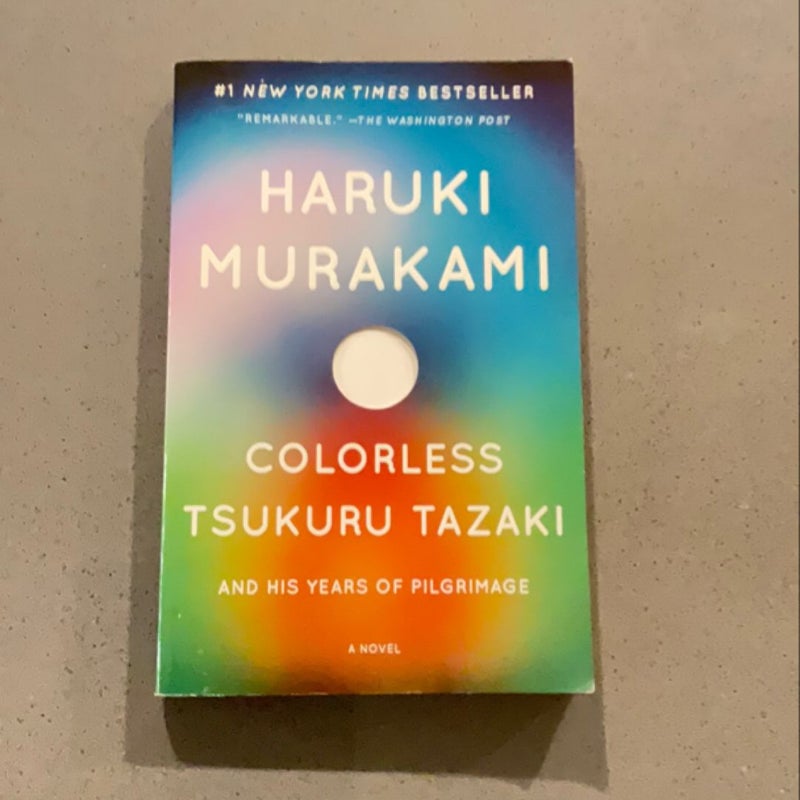 Colorless Tsukuru Tazaki and His Years of Pilgrimage