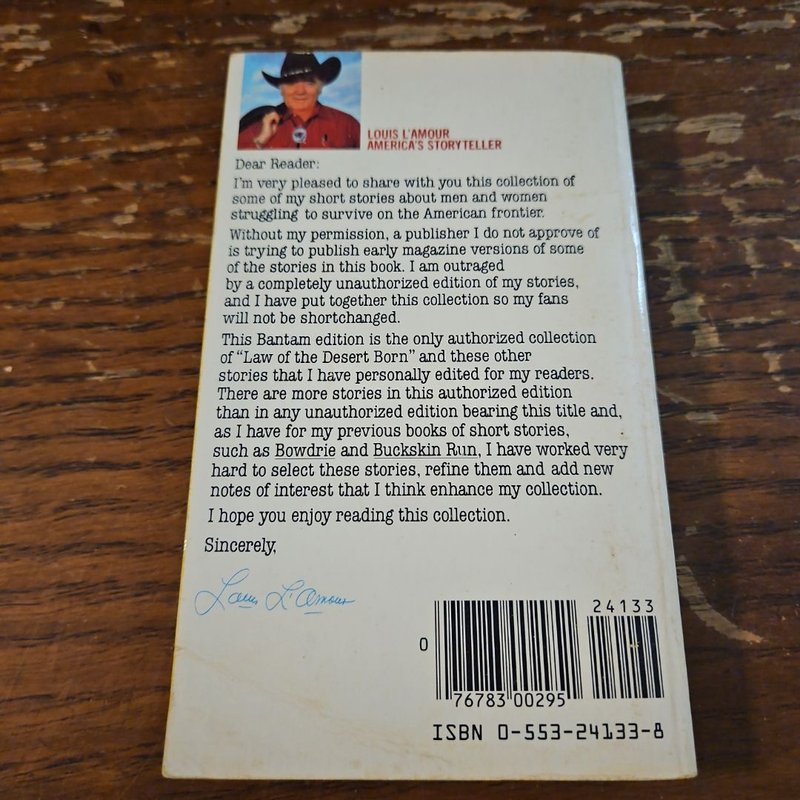 Law of the Desert Born