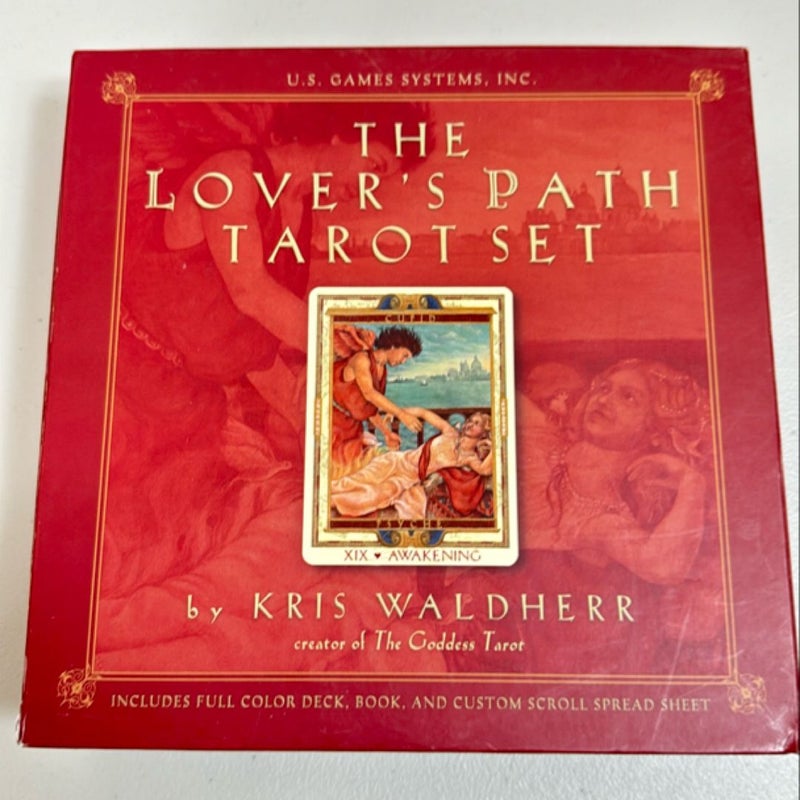 The Lover's Path Tarot Book and Set