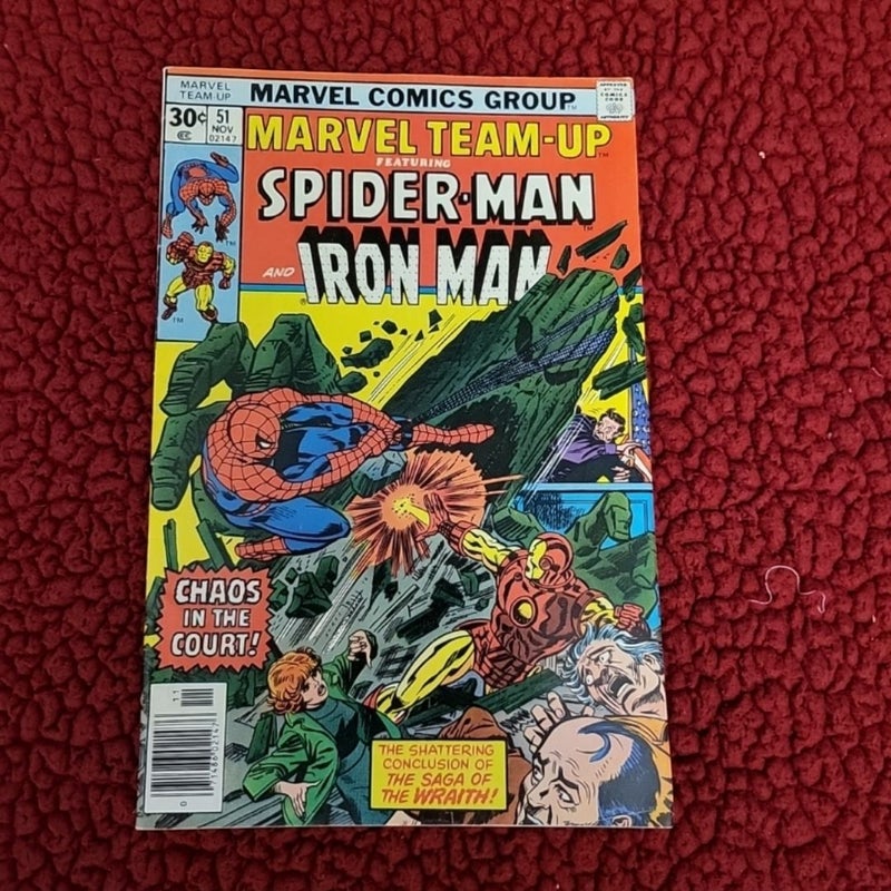 Marvel Team- Up #51 Spiderman & Iron Man "The Trial Of The Wraith" Part Four