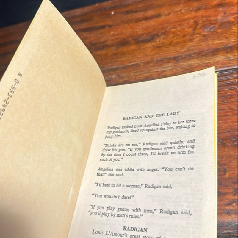 Radigan by Louis L’Amour, Paperback | Pangobooks