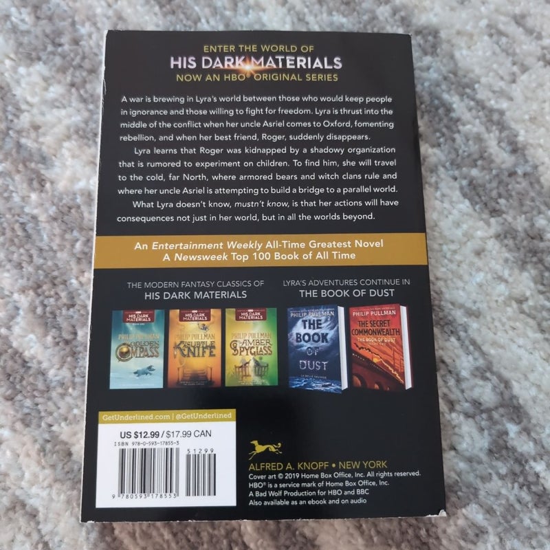 His Dark Materials: the Golden Compass (HBO Tie-In Edition)