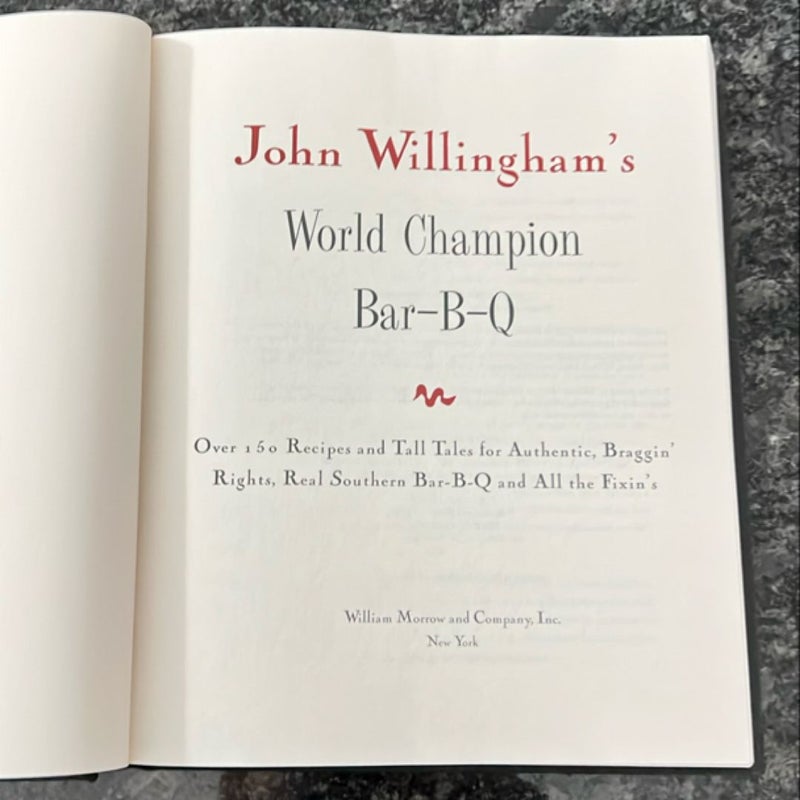 John Willingham's World Champion Bar-B-Q