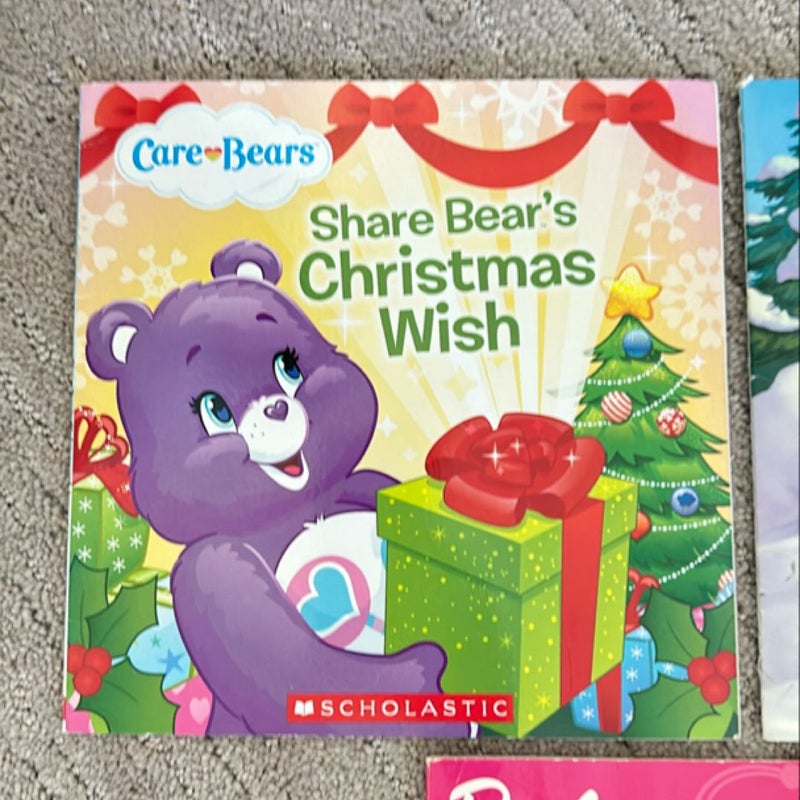 Children’s book bundle 3 books Disney, Care Bears and Barbie 