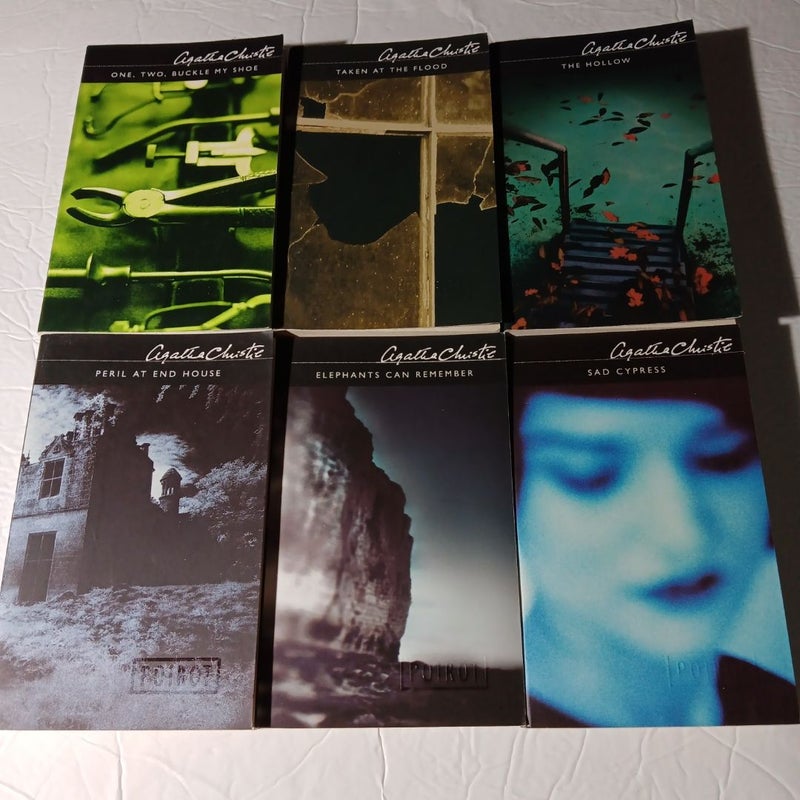 Agatha Christie Poirot Lot