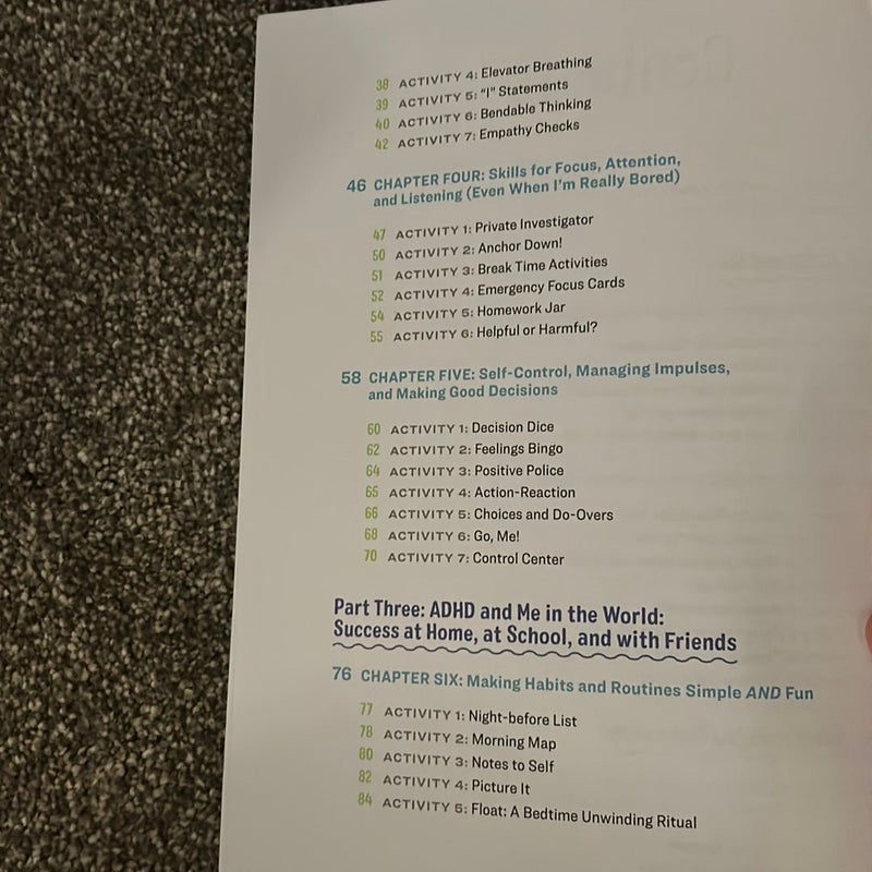 Thriving with ADHD Workbook for Kids