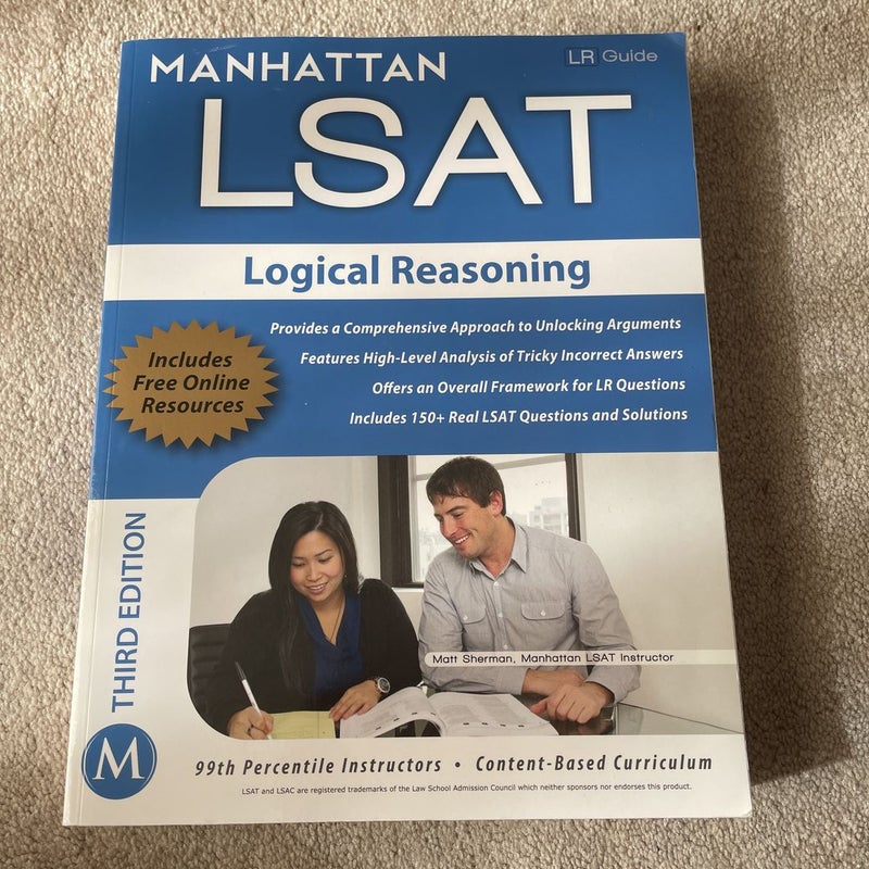 Manhattan LSAT Logical Reasoning Strategy Guide