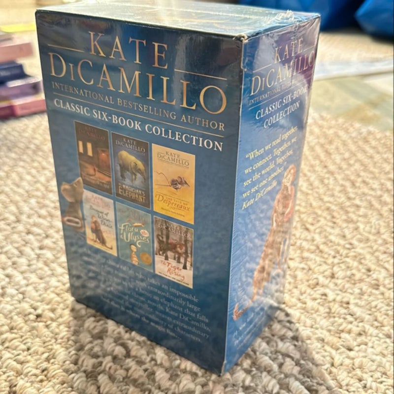 Kate DiCamillo Classic Six-Book Collection: Tales of Despereaux, Edward Tulane, Flora & Ulysses, Winn Dixie, Magician’s Elephant, Tiger Rising