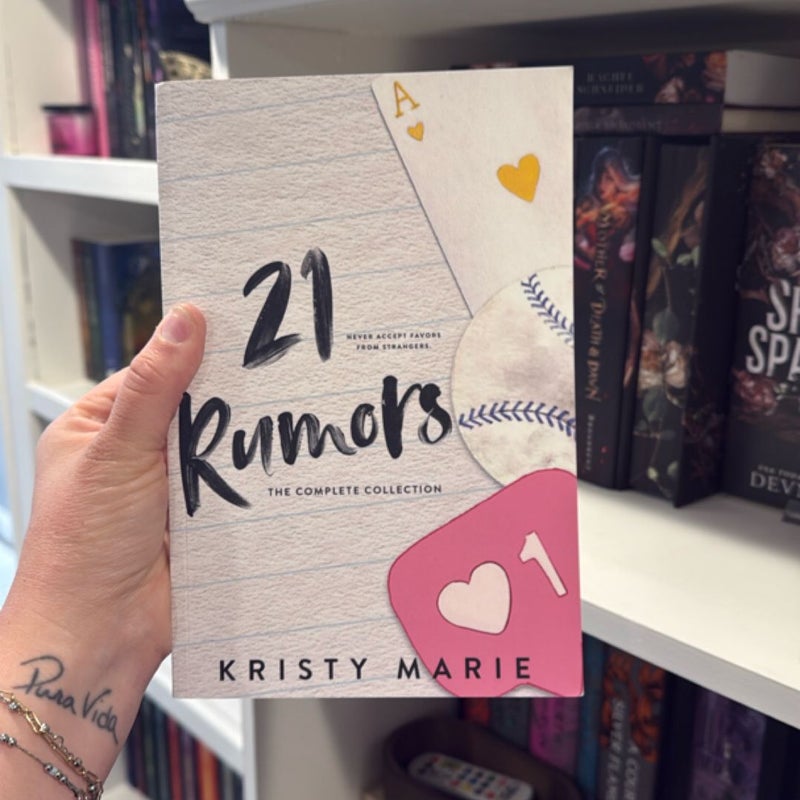 21 Rumors *SIGNED & personalized*