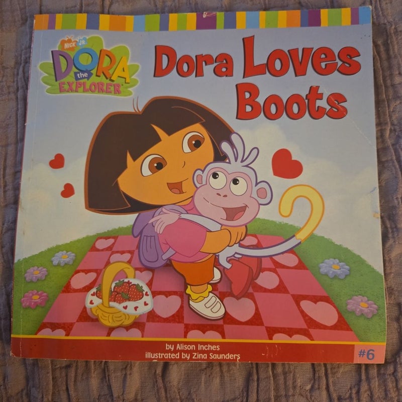 Dora loves boots