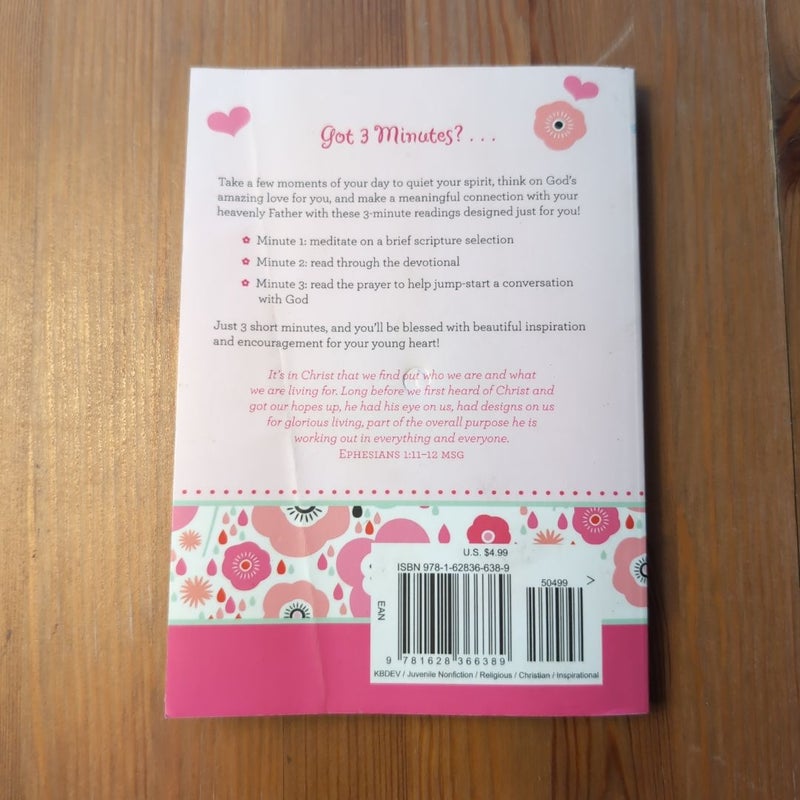 3-Minute Devotions for Girls