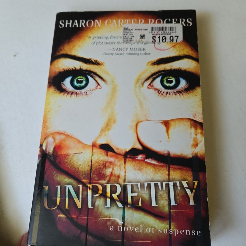 Unpretty a novel of suspense shocking VG Condition paperback 