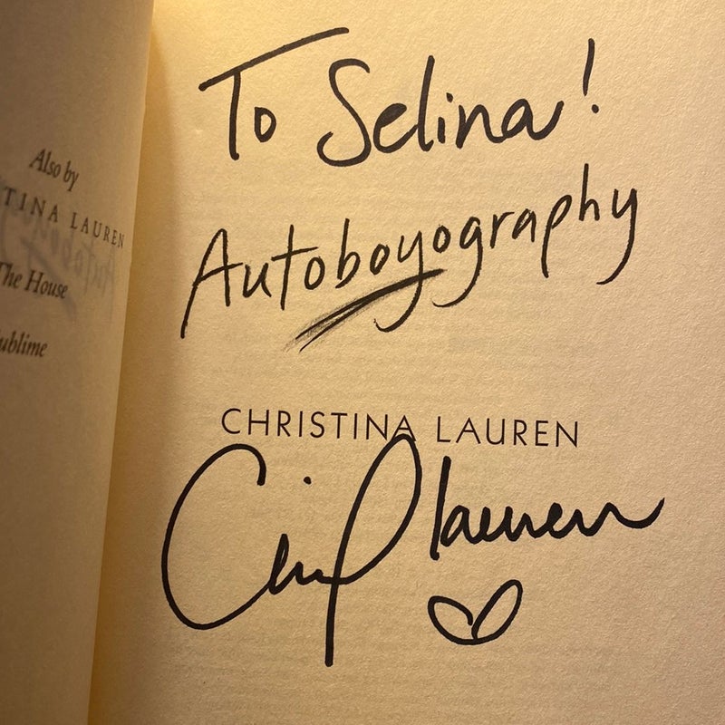 Autoboyography (SIGNED)