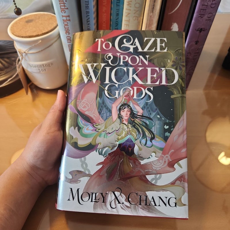 To Gaze upon Wicked Gods SIGNED bookplate