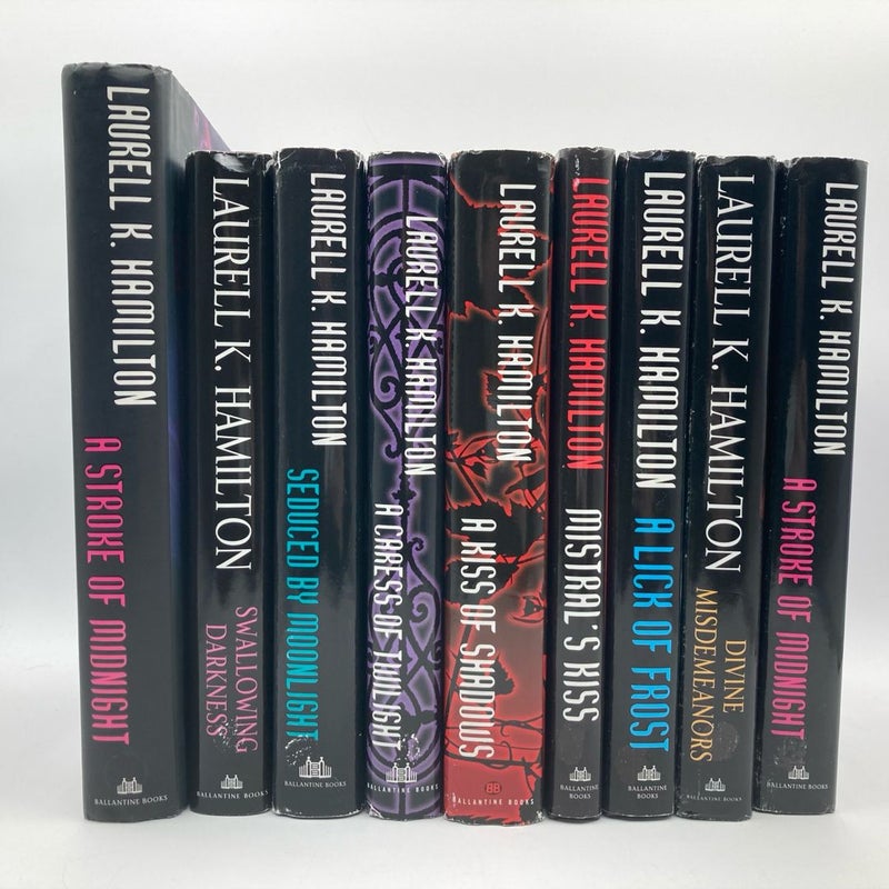 The Meredith Gentry Series Lot of 9 Hardcover