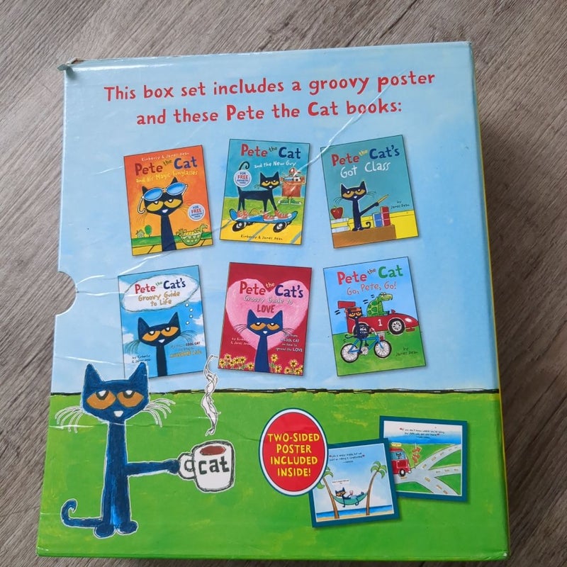 Pete the Cat's Groovy Box of Books 