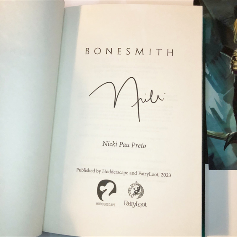 Fairyloot Bonesmith Exclusive Edition