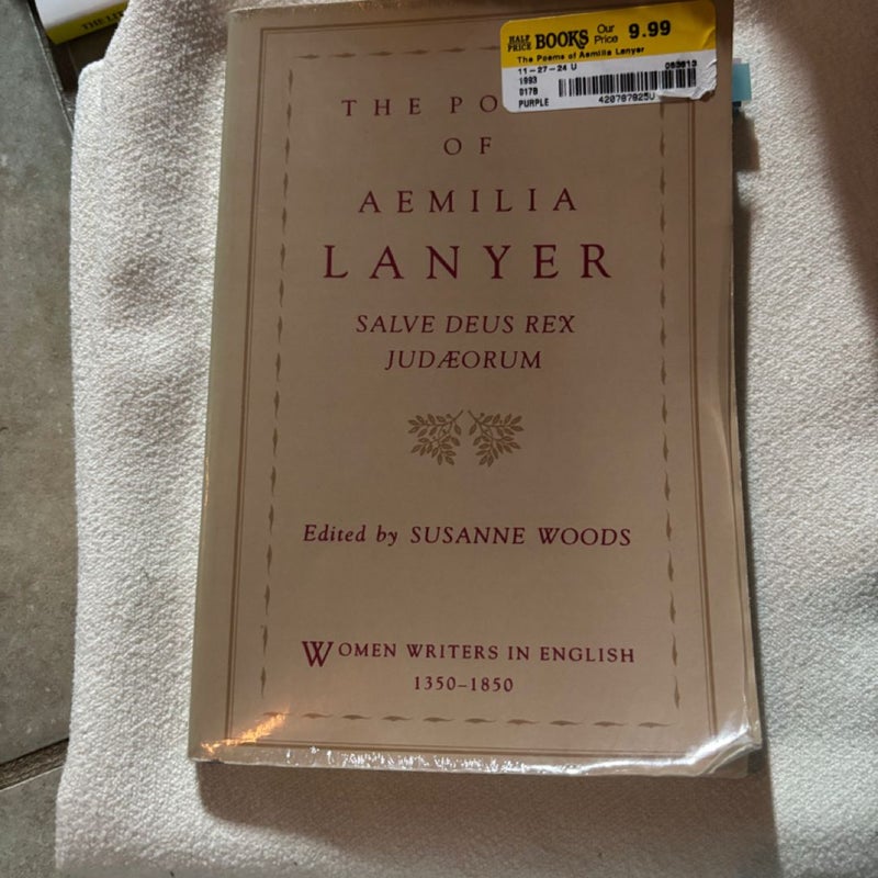 The Poems of Aemilia Lanyer