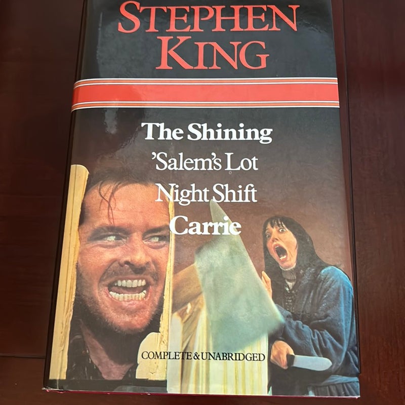 The Shining; Salem's Lot; Carrie