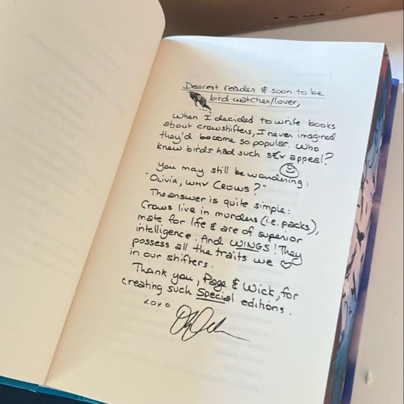 House of Beating Wings (Signed - BOOK ONLY)