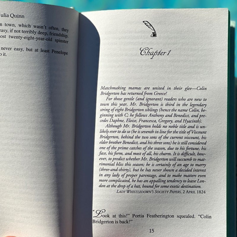 Afterlight Illumicrate Special Edition Romancing Mr Bridgerton by Julia Quinn , Hardcover