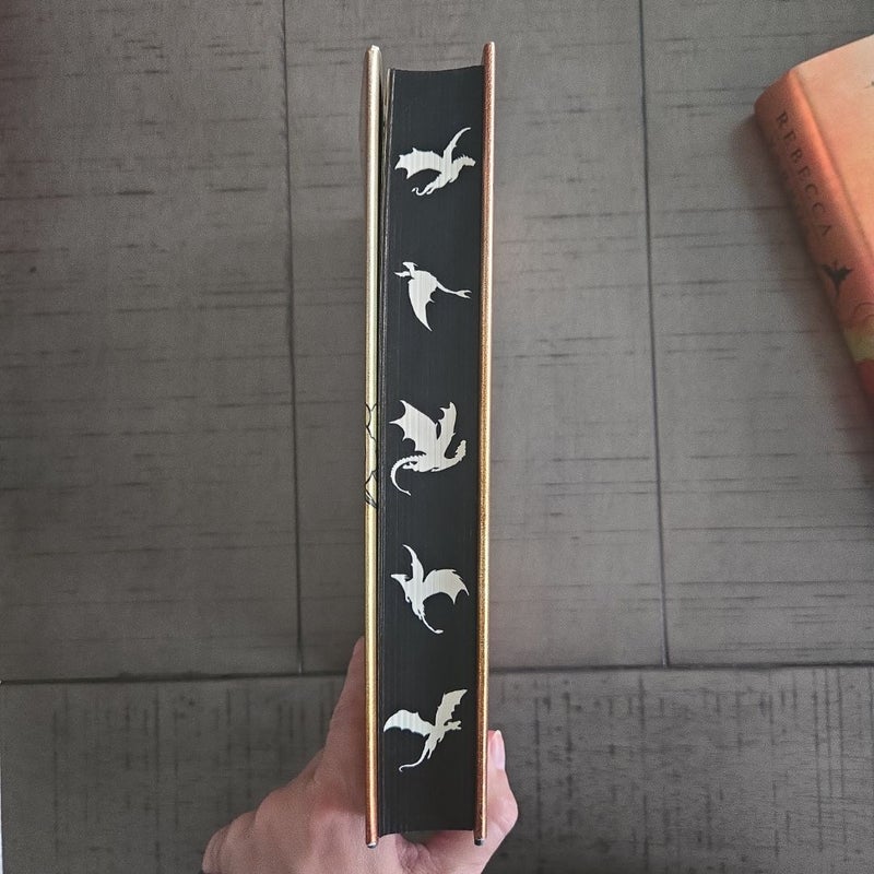 Fourth Wing, Iron Flame, Onyx Storm (Sprayed Edges)