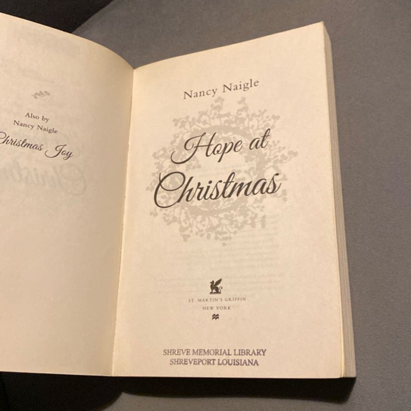 Hope at Christmas