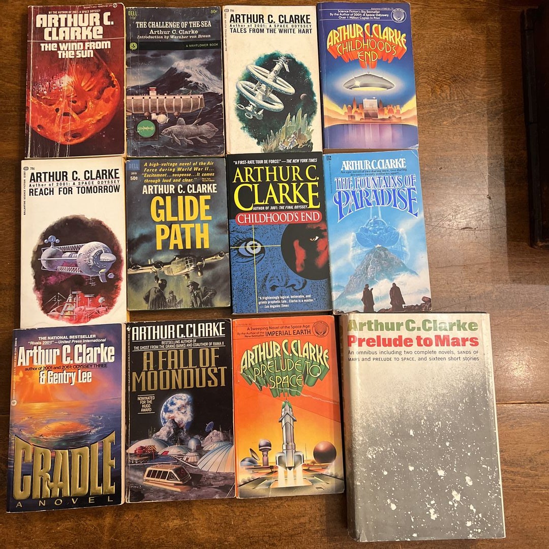 希少　Arthur C. Clarke SF小説 3冊セット 希少 Arthur C. Clarke SF小説 3冊セット 希少 Arthur C. Clarke SF小説 3