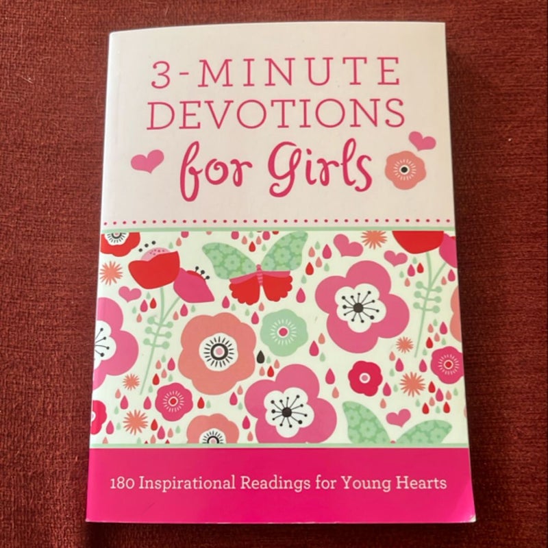3-Minute Devotions for Girls