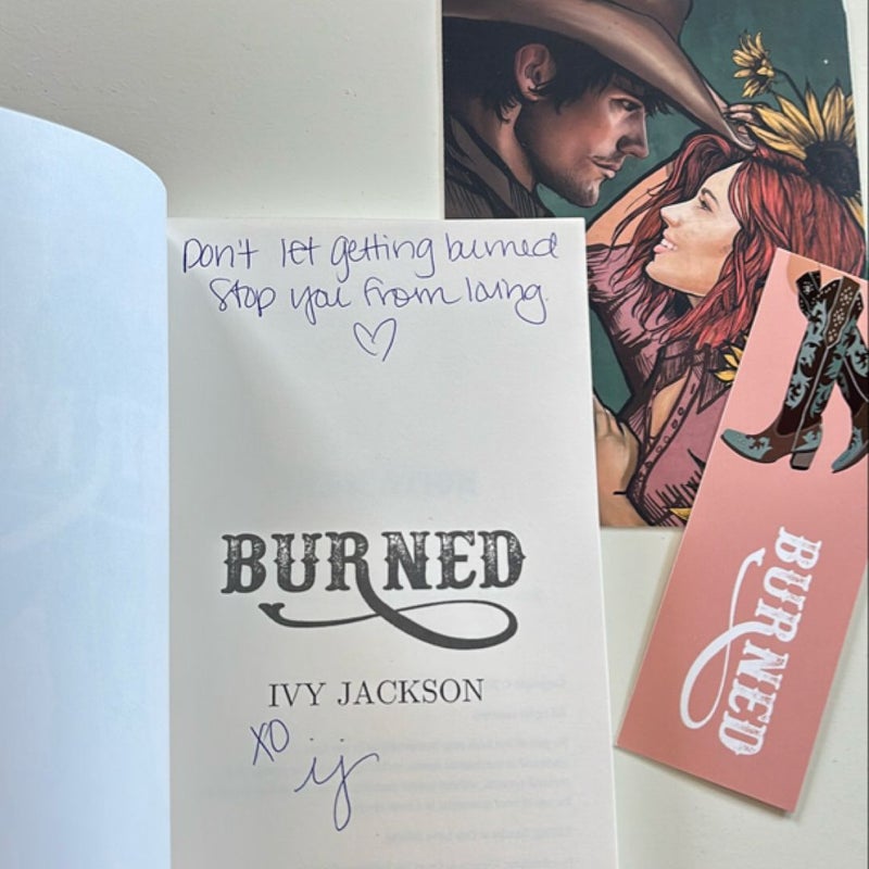 Burned (SIGNED COPY) 