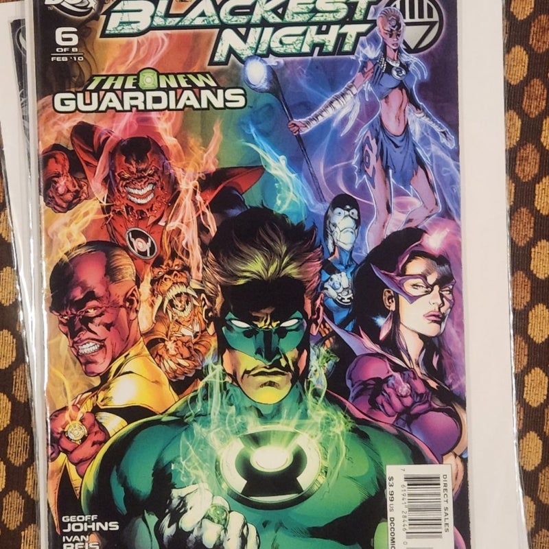 Blackest Night Issues 1-6