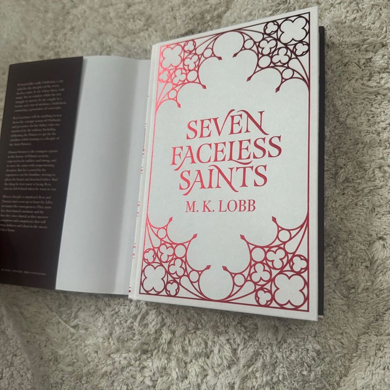 Seven Faceless Saints - SIGNED FAIRYLOOT EDITION