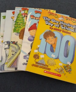 (5 books) The One Hundredth Day of School!; Ready, Set, Snow; The Perfect Present; The Penguin Problem; A Very Crazy Christmas 