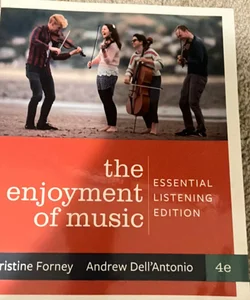 The enjoyment of music