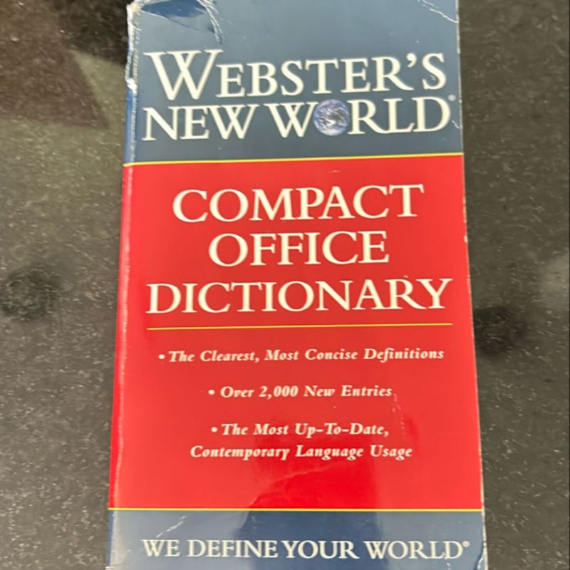 Webster Compact School and Office Dictionary