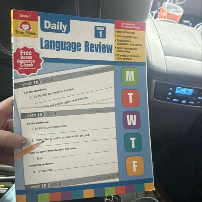 Daily Language Review Grade 1