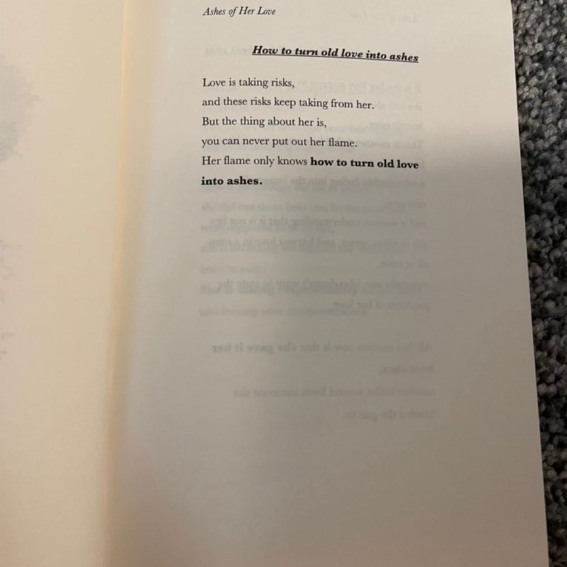 Ashes of her love