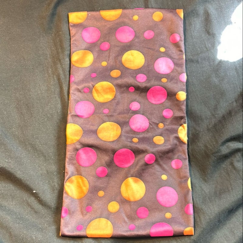 Polka Dot Fabric Book Cover