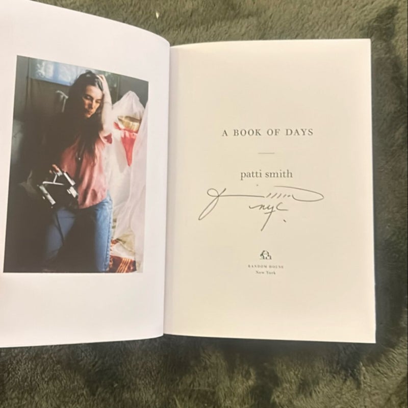 A Book of Days SIGNED