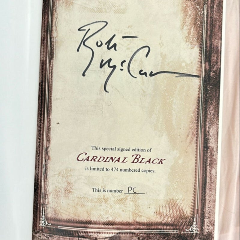 Cardinal Black/ Limited Signed Edition  