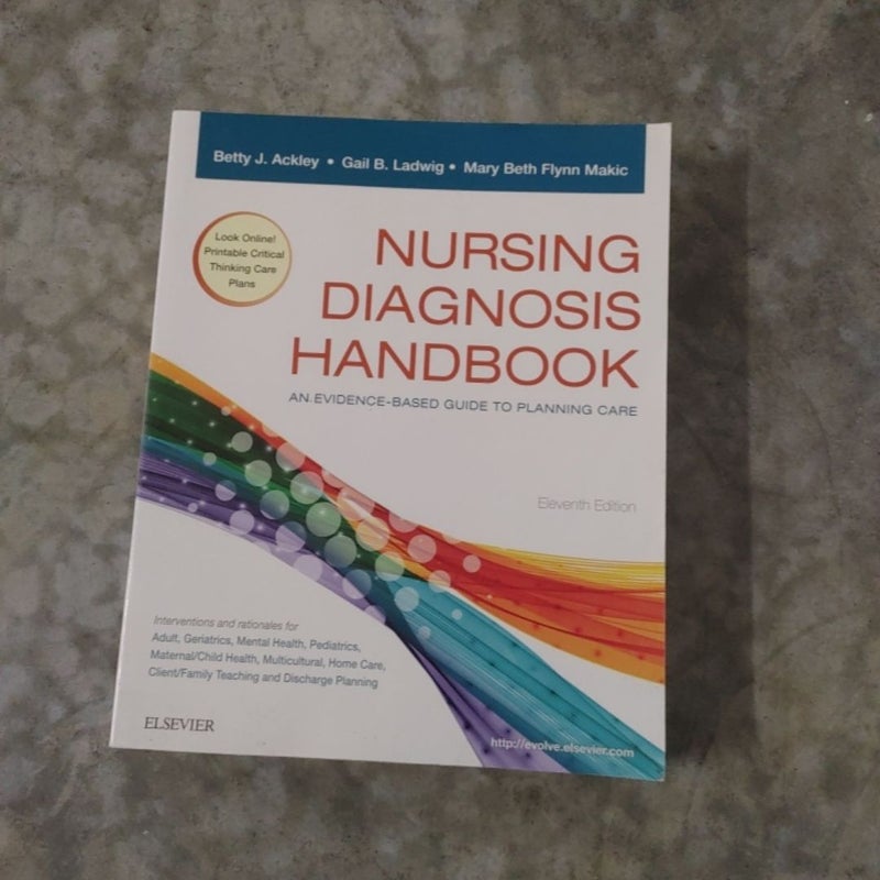 Nursing Diagnosis Handbook by Betty J. Ackley, Gail B. Ladwig,