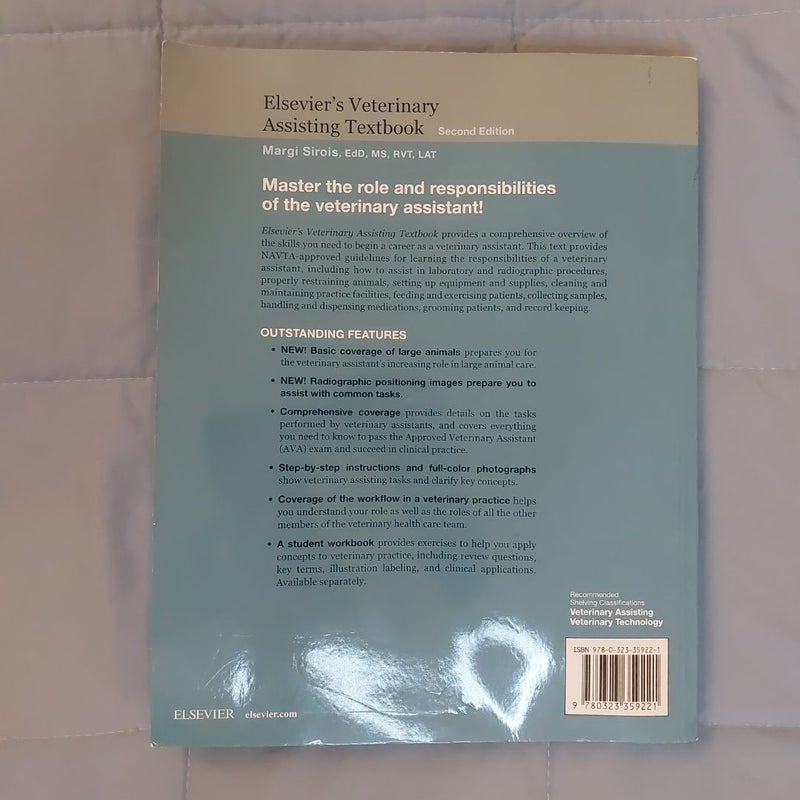 Elsevier's Veterinary Assisting Textbook