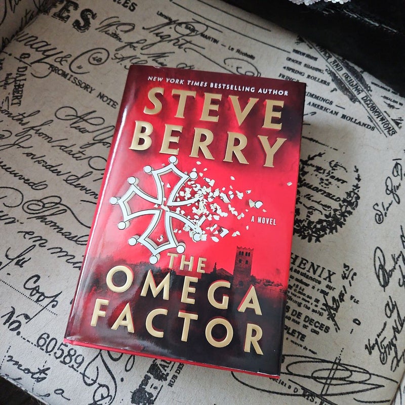 The Omega Factor SIGNED by Steve Berry Hardcover Pangobooks