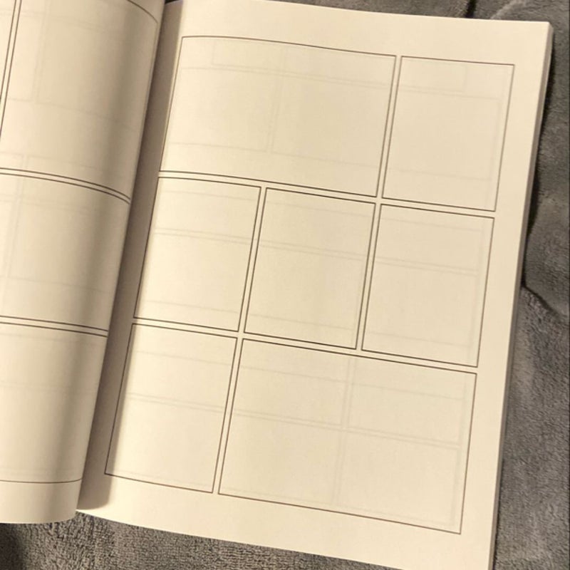 Anime Manga Blank Comic Notebook