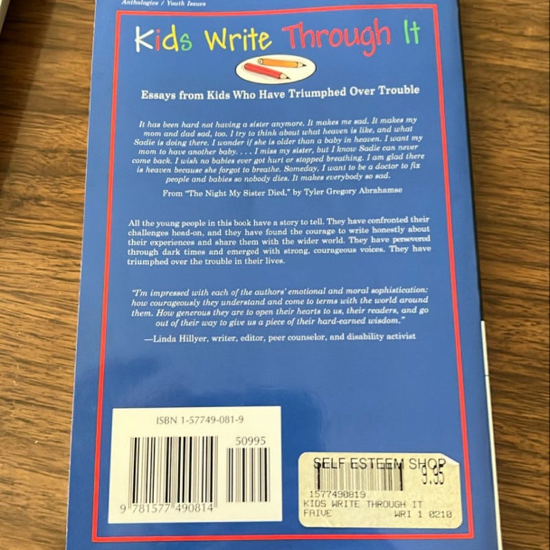 Kids Write Through It